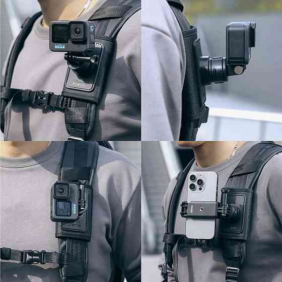 Кріплення екшн-камери / телефону на рюкзак шлею швидкознімне Ulanzi CO62 Київ