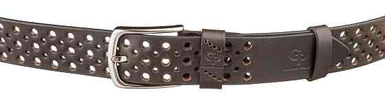 Ремень джинсовый Коричневый (GRANDE PELLE) Киев