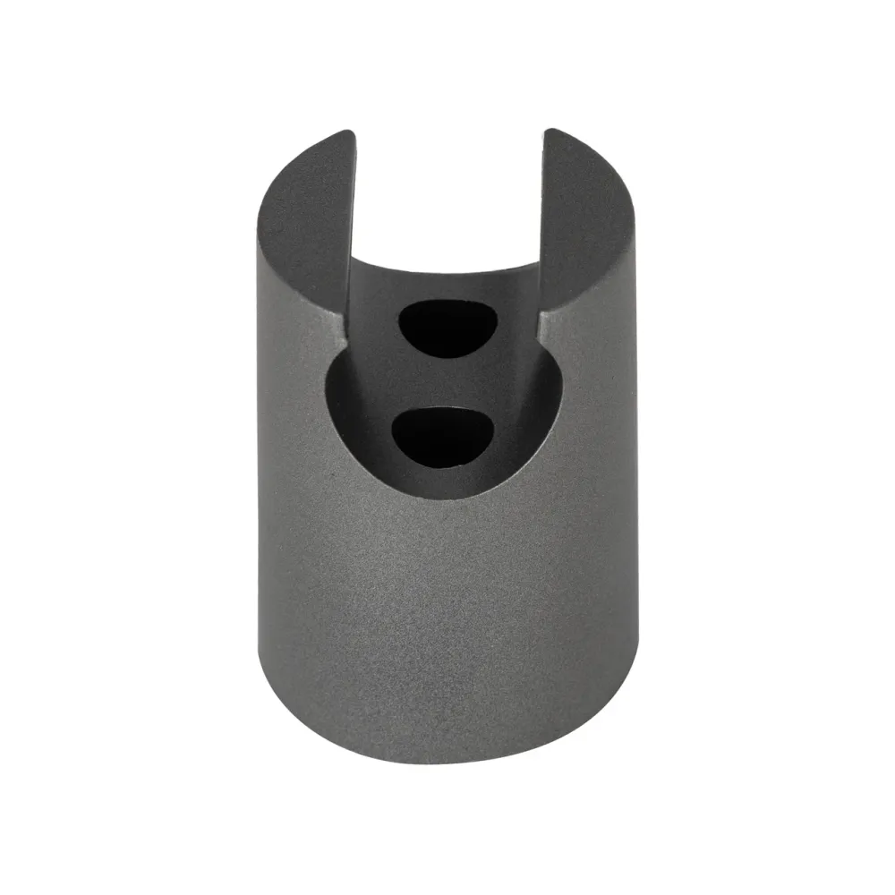 Держатель для ручного душа Qtap Spojeni округлый QT829910842854GRP Graphite Киев - изображение 3
