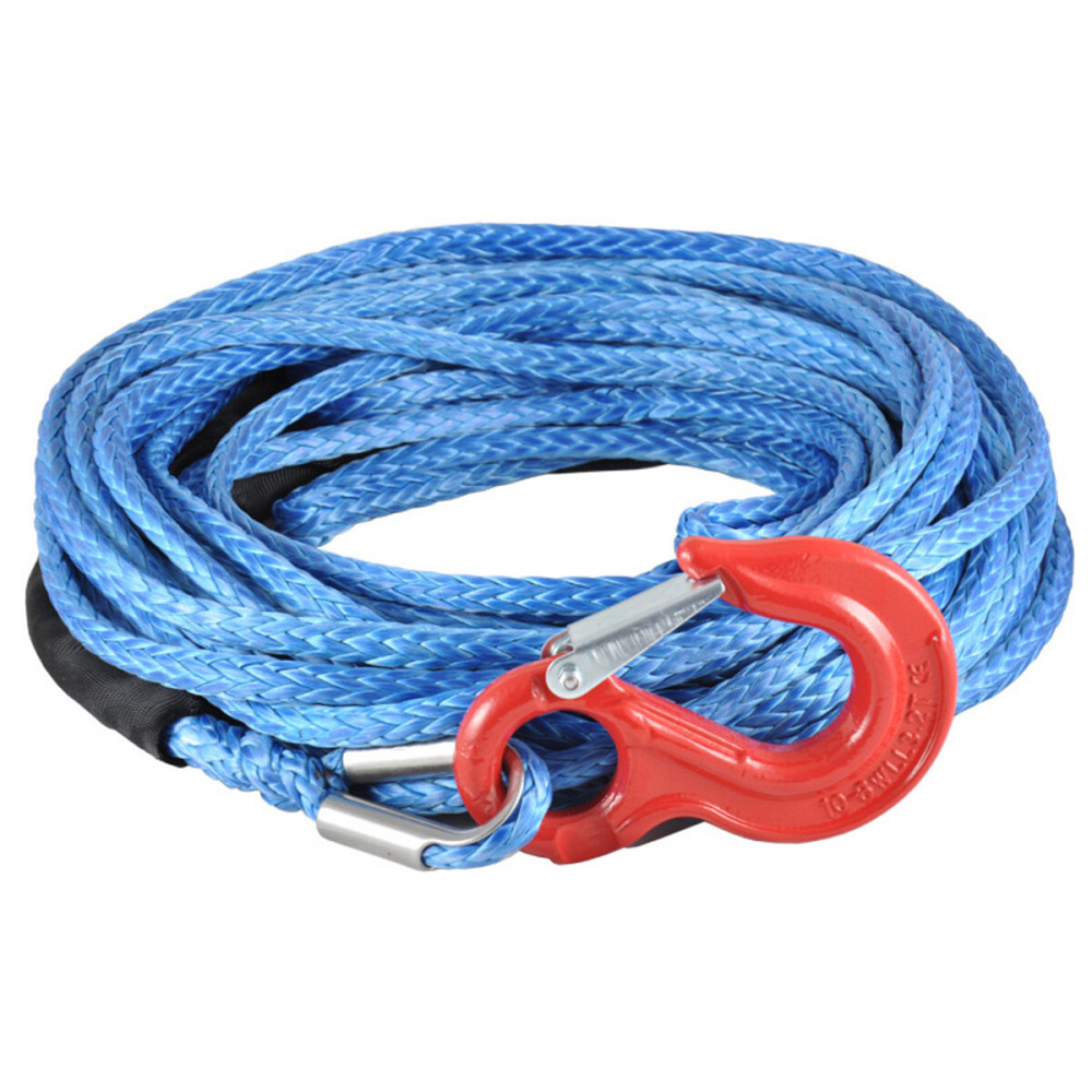 Трос для лебідки BELAUTO синтетичний з посиленим гаком, ø11мм, довжина 26м Киев - изображение 1