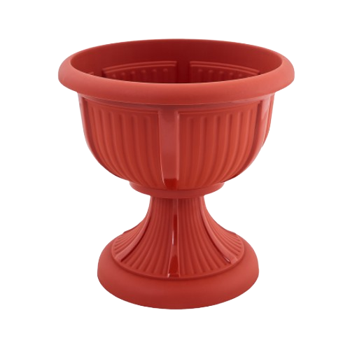 Вазон Леон з підставкою 21см теракот Алеана Житомир