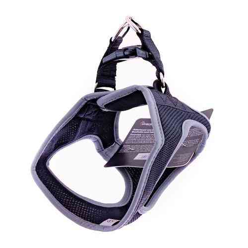 Шлей GimDog для собак Alfresco черный неопрен размер M 41-44 см Киев