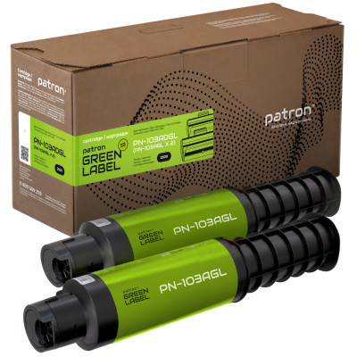 Тонер-картридж Patron HP W1103AD DUAL PACK GREEN Label (PN-103ADGL) Вінниця - фото 1
