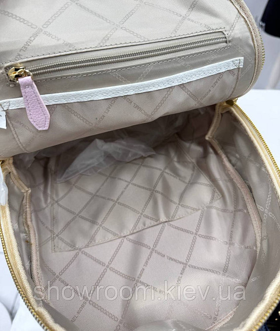 Женский брендовий рюкзак Michael Kors Erin white Lux Киев - изображение 9