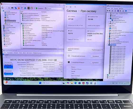 Сенсорний Samsung Galaxy Book4 Pro 14 Ultra 5 125H 16GB 512GB Гарантія. Харків