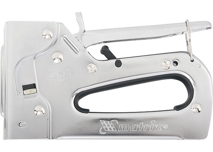 Степлер мебельный металлический регулируемый, тип скобы 53, 6-14 мм MATRIX PROFESSIONAL Полтава - изображение 1
