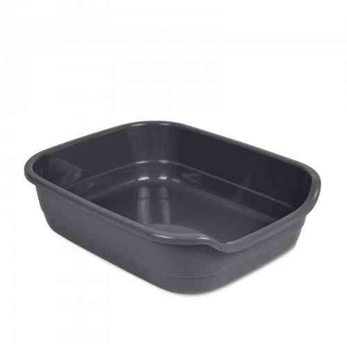 Туалет Природа Comfort L для кошек серый 49х39х15 см Киев