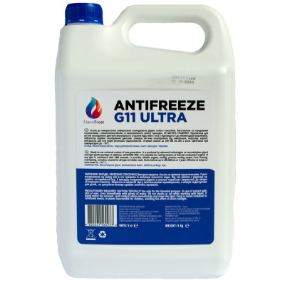 Антифриз NanoFrost G11 Ultra синій, 5кг Вінниця - фото 2