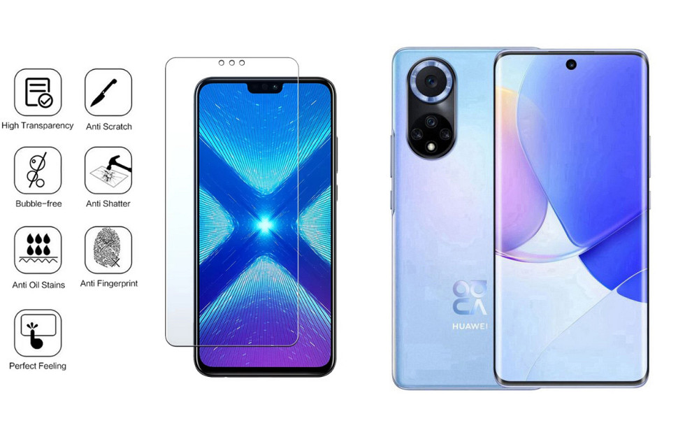 Захисне скло NeoGlass для HUAWEI Nova 9 – надпрозоре та стійке Київ - фото 4
