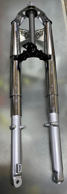 Вилка передня гідравлічна Delta (d-25mm) (внутр. пружина) VDK Київ - фото 1