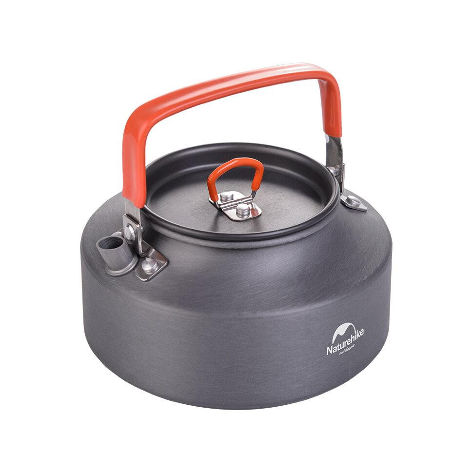 Чайник Naturehike NH17C020-H 1.1 л, алюминий, серый Ровно - изображение 1