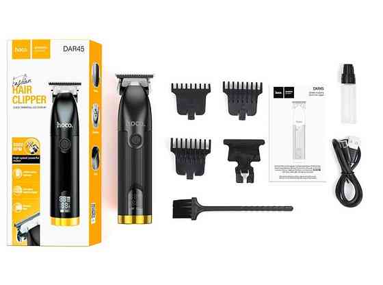 Машинка для стрижки волосся HOCO Dynasty engraving DAR45, чорна Вінниця