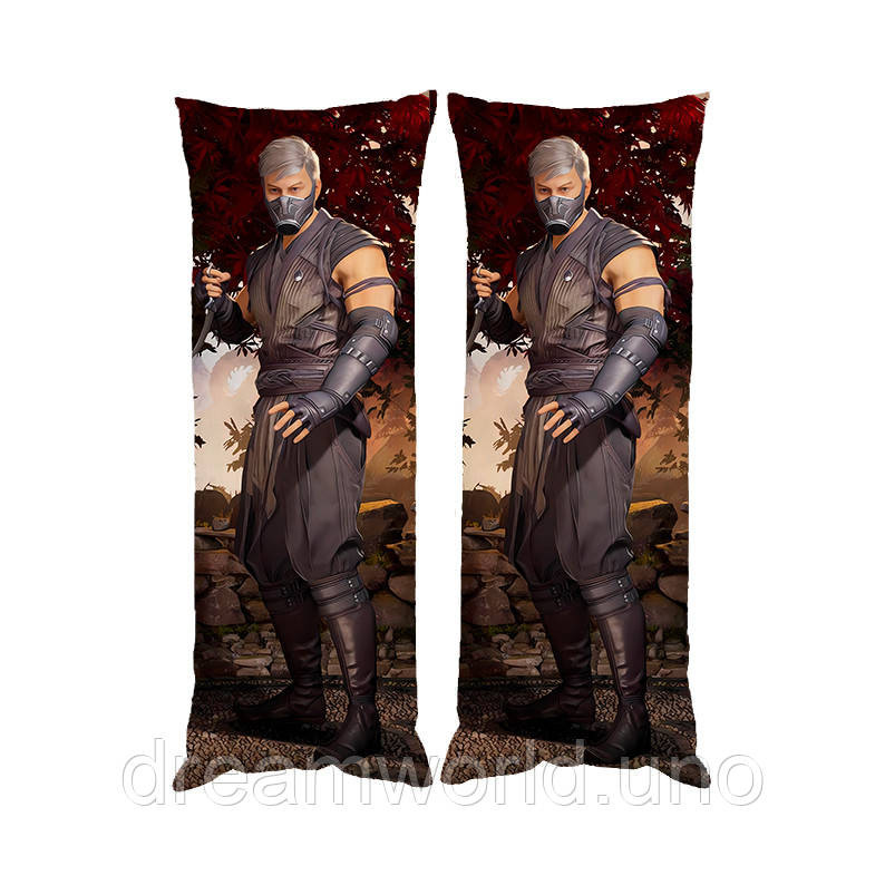 Подушка дакімакура Смоук Mortal Kombat декоративна подушка для обіймання Харків - фото 1