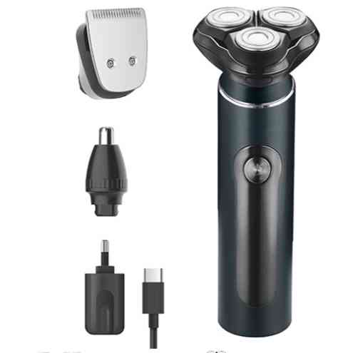 Бритва з акумуляторним зарядним пристроєм, Бритва сітчаста професійна Чоловіча на батарейках VU-77 Івано-Франківськ