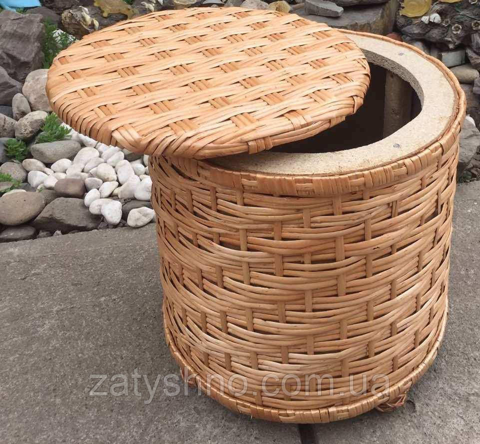 Пуфик плетеный из лозы Киев - изображение 5