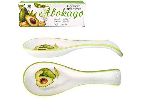 Підставка для ложок 23х7,5х2 3653-21 Авокадо ТМ SNT Київ