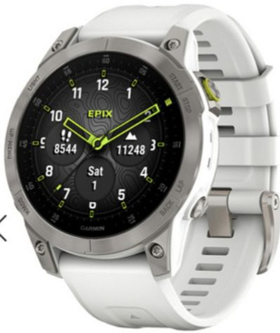 Смарт-годинник Garmin Epix Gen 2 Sapphire white (010-02582-21) Киев - изображение 1
