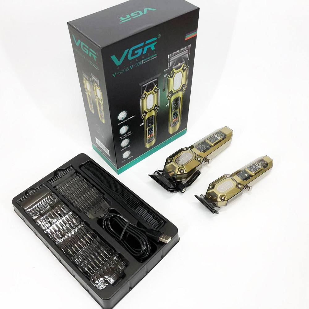 Миюча машинка для стрижки VGR 2 в 1 VGR V-600 V-900, Машинки для стрижки професійні машини LC-91 Львів - фото 10