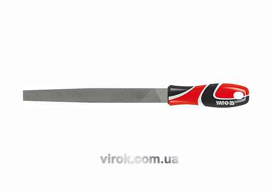 Напилок для металу YATO, плоский l=300 мм, #2 [10/40] Одеса