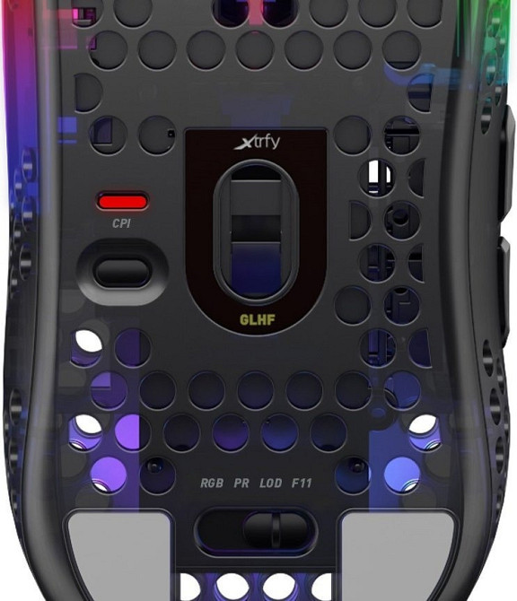 Миша Xtrfy MZ1 RGB Black (XG-MZ1-RGB) USB Чорний Харків - фото 4