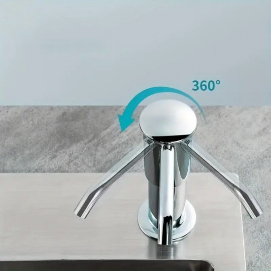 Дозатор для миючого засобу і мила, що вбудовується в мийку. Вінниця - фото 4