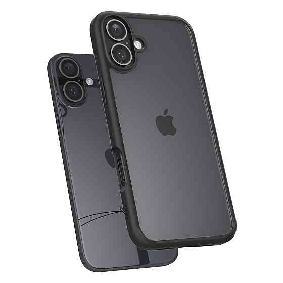 Чохол-накладка Spigen Ultra Hybrid для Apple iPhone 16 Matte Black (ACS08201) ( 19317 ) Харьков