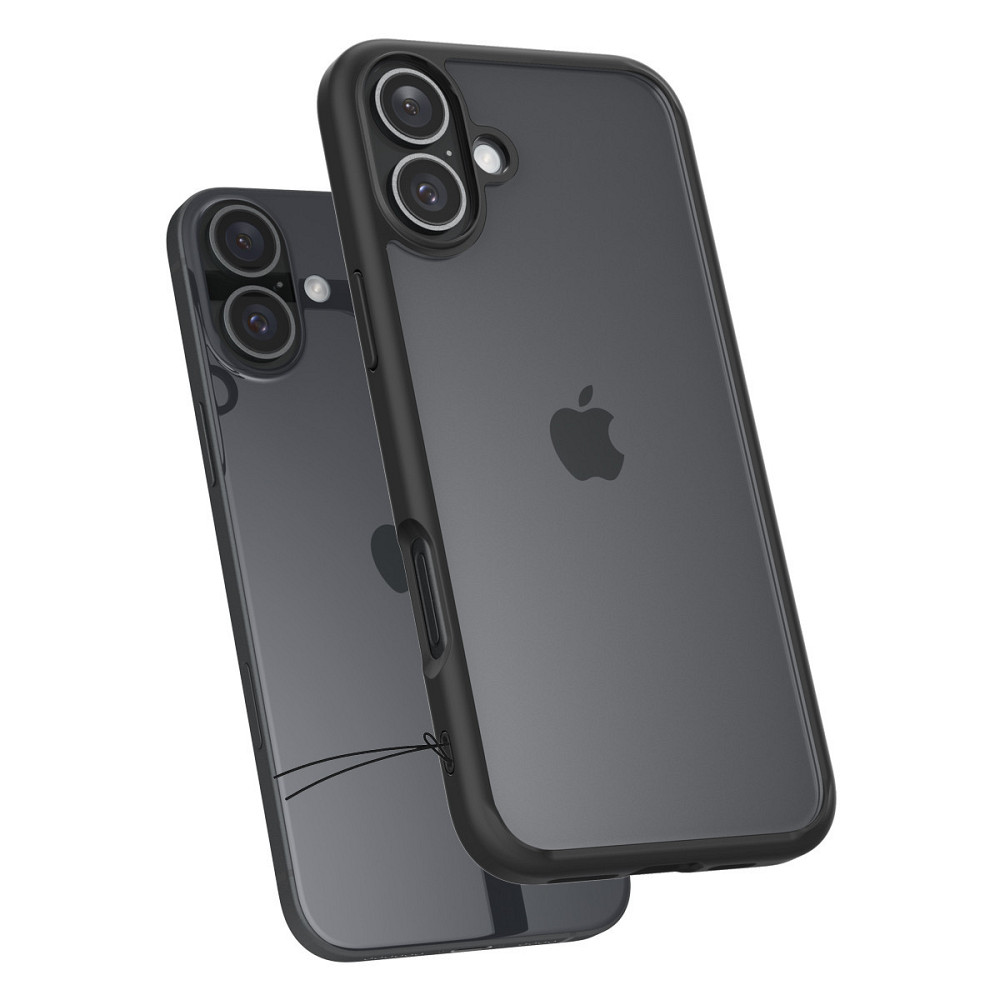 Чохол-накладка Spigen Ultra Hybrid для Apple iPhone 16 Matte Black (ACS08201) ( 19317 ) Харків - фото 5