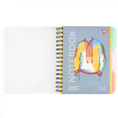 Блокнот Yes А5 Notebook UA 144 аркуша пластикова обкладинка (681951) Вінниця