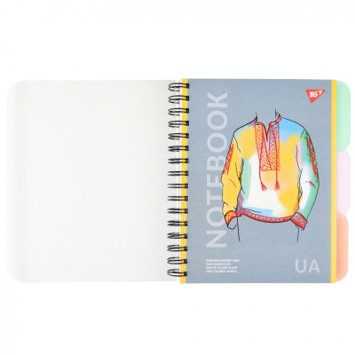Блокнот Yes А5 Notebook UA 144 листа пластиковая обложка (681951) Винница - изображение 1