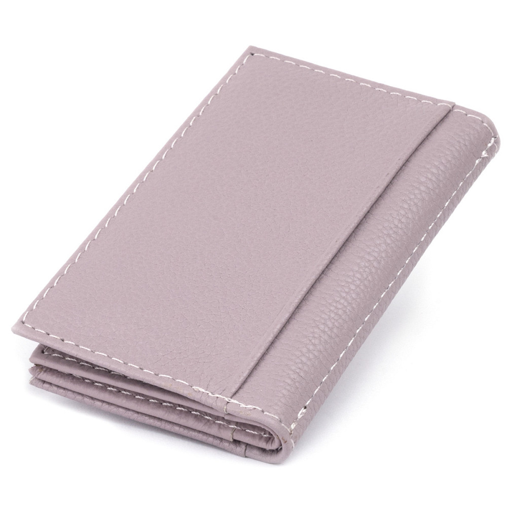 Визитница-книжка ST Leather 19216 Лиловая Киев - изображение 2