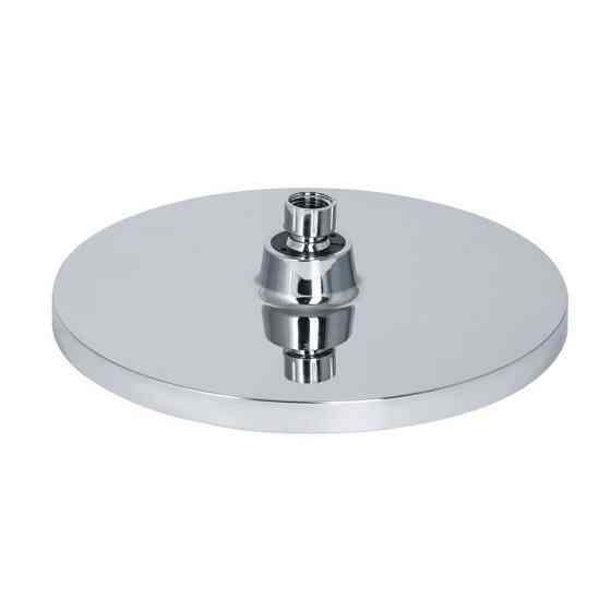 Лійка для верхнього душу Qtap Hlavova D 250 мм округла QTHLA107CRM45948 хром/чорна Київ