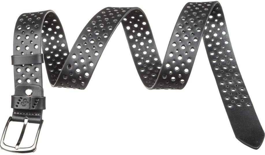 Ремень мужской Grande Pelle 11066 джинсовый Черный Киев - изображение 10