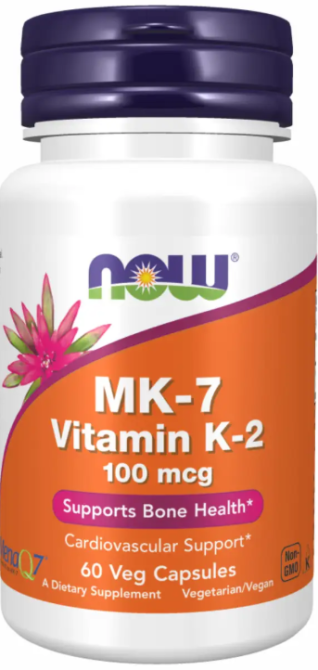 Витамин K-2 Now Foods Vitamin K-2 (MK7) 100 mcg 60 раст капс Киев - изображение 4