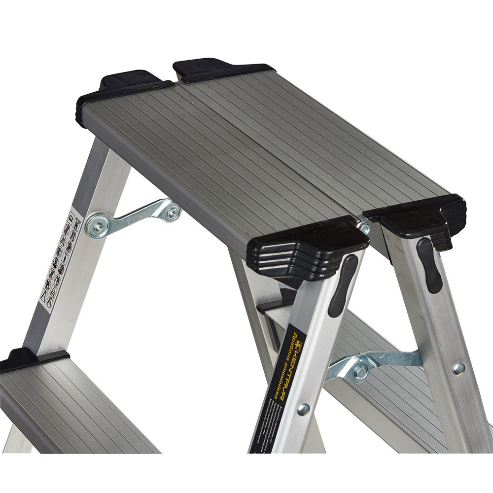 Стремянка алюминиевая двухсторонняя Кентавр 5Д Харьков - изображение 13