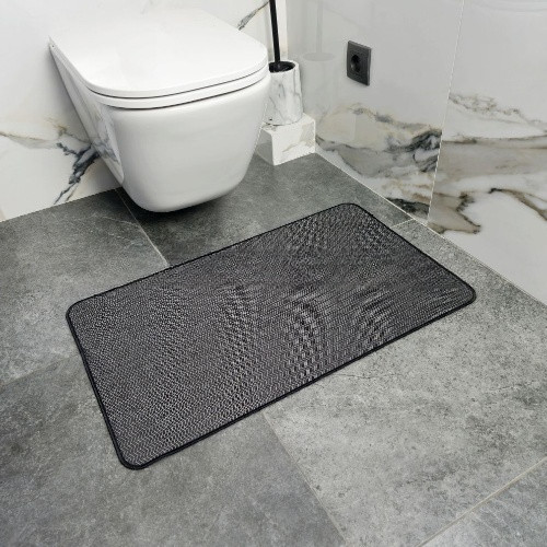 Килимок універсальний для підлоги Твіст 60*90см сірий Дариана Житомир - фото 3
