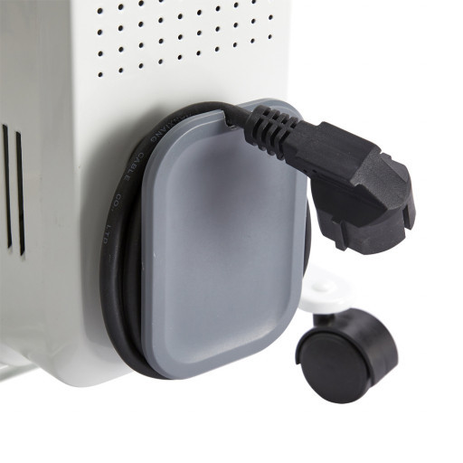 Масляный обогреватель 7 секций 1500 Вт Equation белый Киев - изображение 4