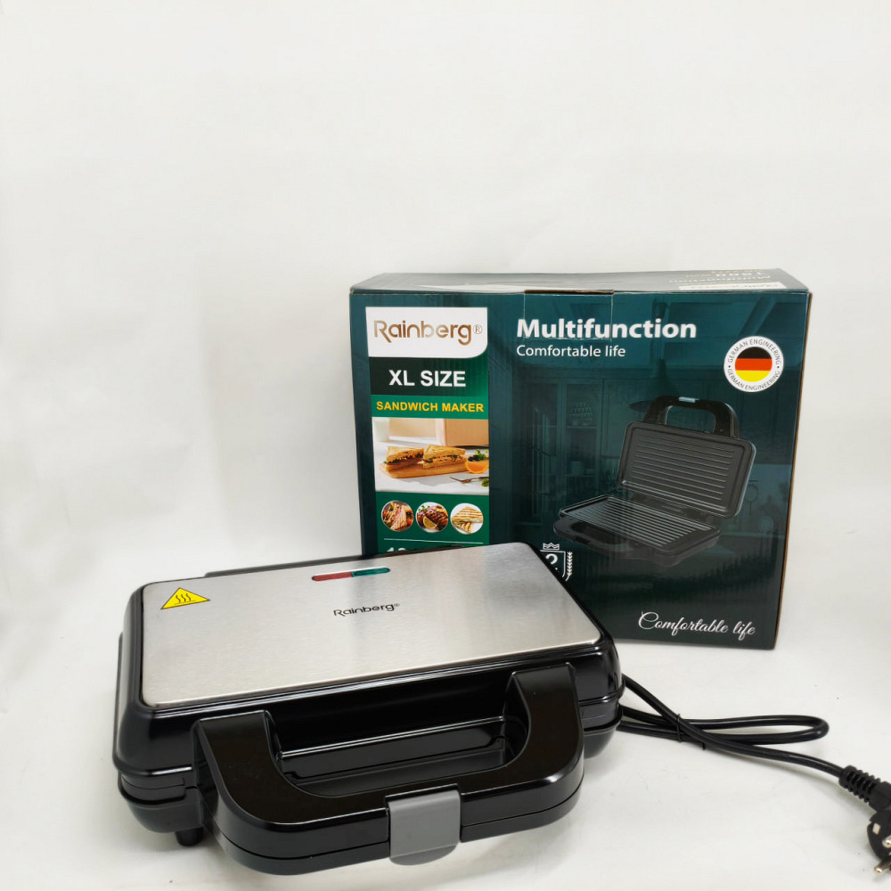 Гриль для приготування різних страв, Універсальний гриль для їжі, Бутербродниця побутова YE-25 Львів - фото 11