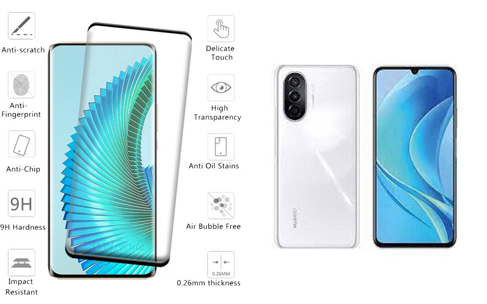 Защитное стекло HyperGlass Pro для Huawei Nova Y70 – максимальная чувствительность и защита Киев - изображение 2