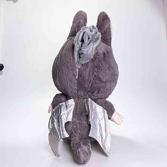 Плед-іграшка "Сірий дракон" Labubu 3 в 1 Київ