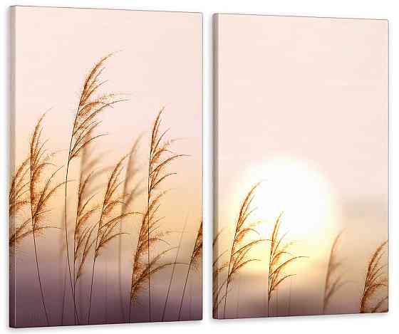 Модульная картина в гостиную / спальню  Сонце TLV-2_001 90x132 см Київ