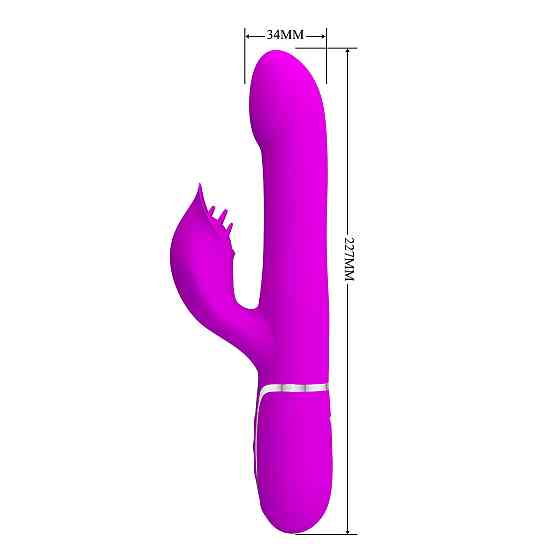 Вібратор PRETTY LOVETwinkled Tenderness Purple, 7 vibration functions 4 rolling functions Memory fun Sex Aura Київ