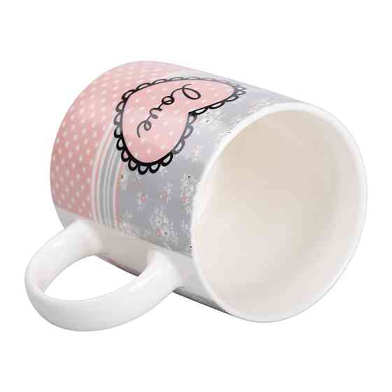 Liling Rongxiang Ceramic Чашка порцелянова з малюнком 400 (мл) для кави та чаю RX-N240143PK Коломыя