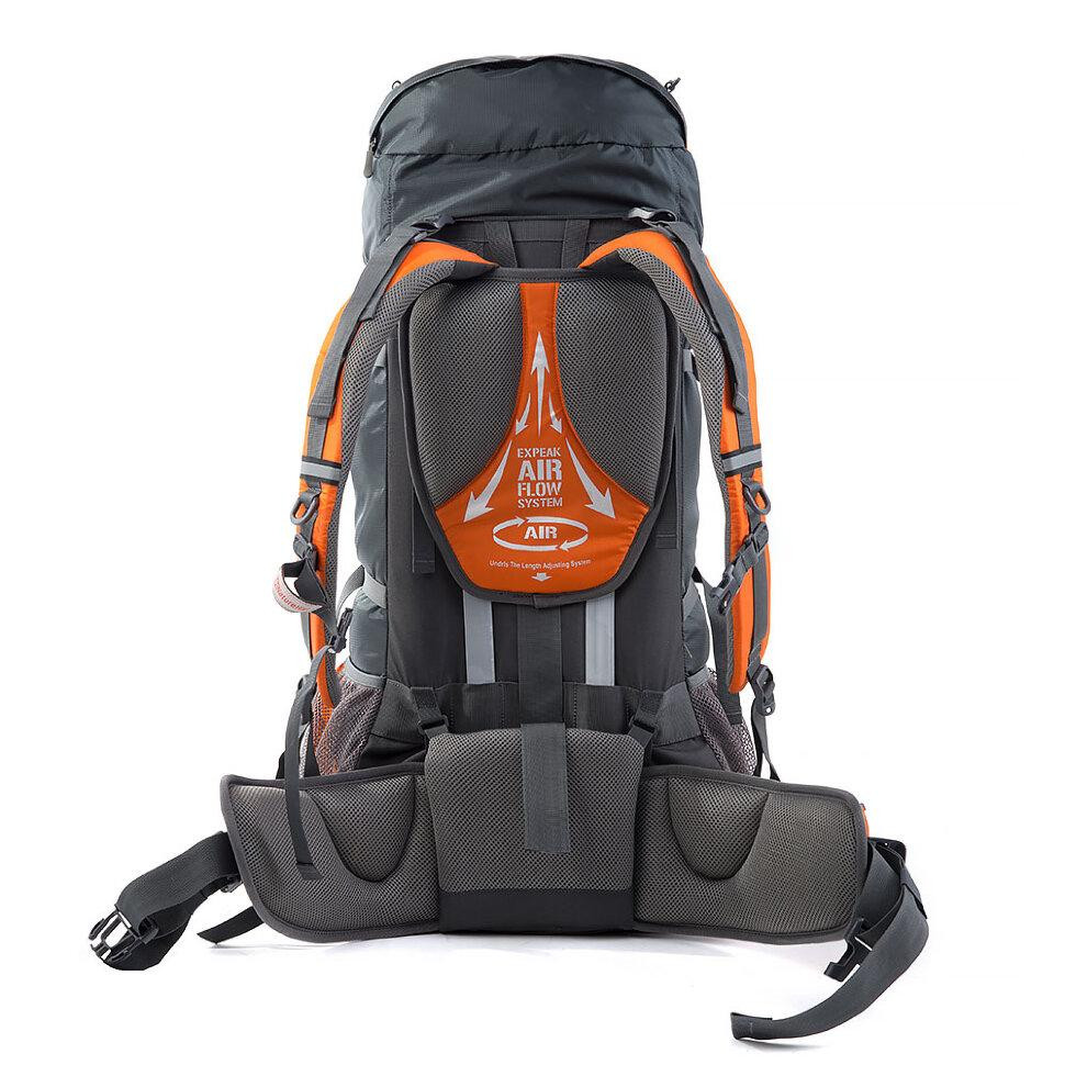 Рюкзак туристический Naturehike NH70B070-B 70 л + 5 л оранжевый Киев - изображение 2