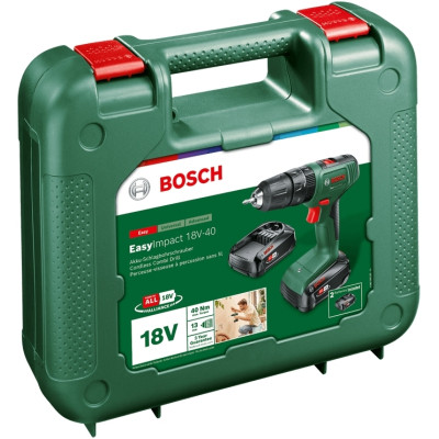 Шуруповерт Bosch EasyImpact 18V-40 18В 2х1.5Агод 2038Нм 0-4300-1650обхв кейс ЗП 1.4кг (0.603.9D8.102) Винница - изображение 3