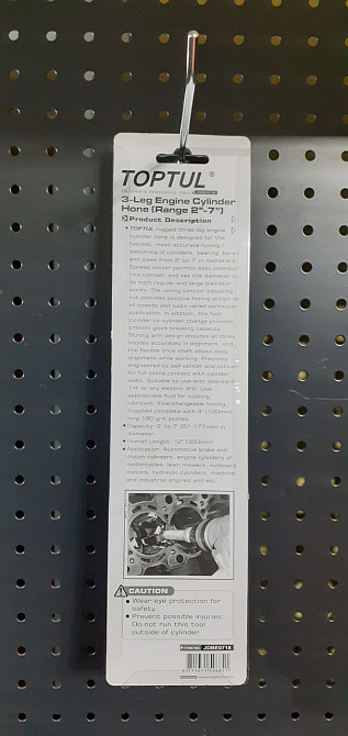 Хон для розточування блока циліндра 51-178м хонінгування для шліфування і гільзовки двигуна авто TOPTUL JDBE0718 Чернігів - фото 6
