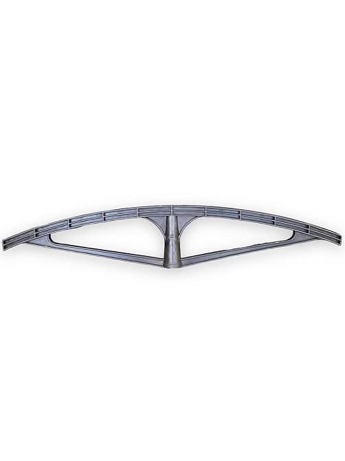 Граблі пластмасові 60 см 18 зубців (квадратний зуб) жовтогарячі Харків - фото 4