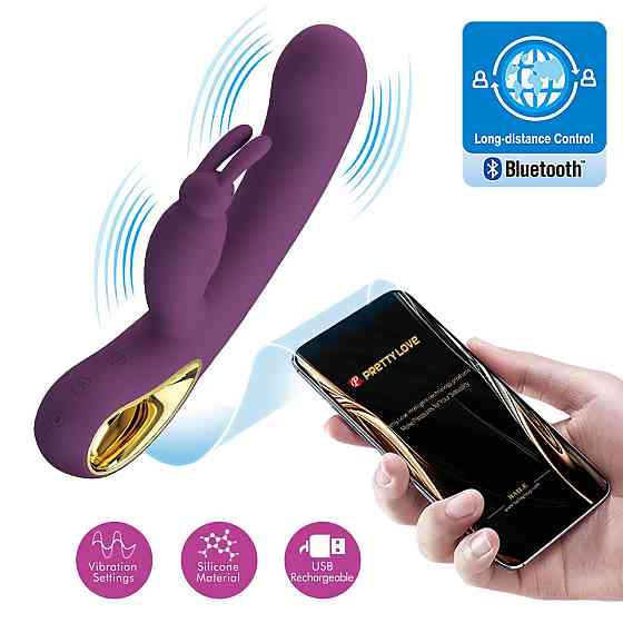 Смарт вибратор серии Pretty Love - Liam purple, BI-014420HP Sex Aura Киев