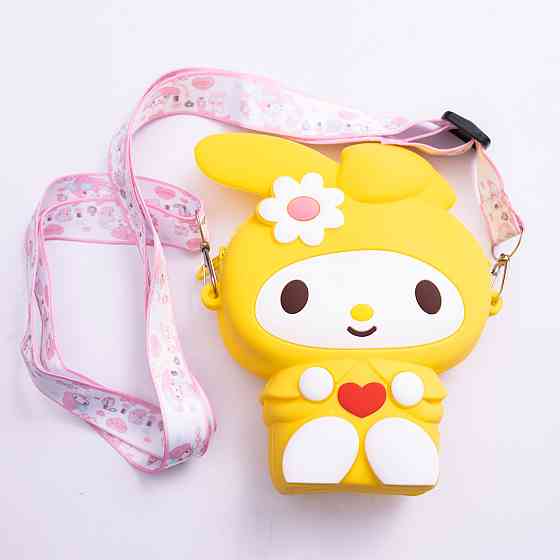 Yiwu Дитяча силіконова сумочка-гаманець з поп-іт 15*10*3 см Жовтий HP-55-8Y Коломия