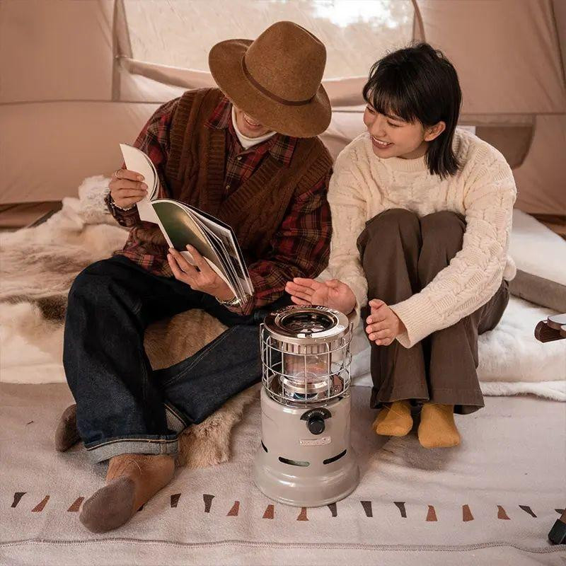 Туристичний газовий пальник-обігрівач Naturehike CNH22CJ014 (Бежевий) Вінниця - фото 7