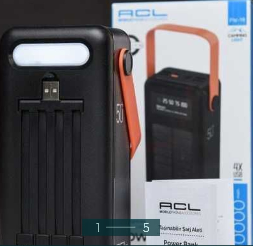 Power Bank ACL PW-19 , 50000mAh. Киев - изображение 5